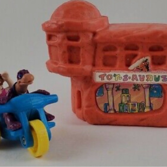 Flintstones 1993 Happy meal toy! Pebbles and Dino collectors item new in bag! - Picture 4 of 6